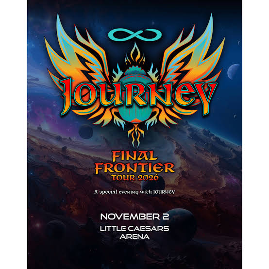 Journey 2026–2027 tour poster